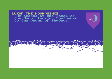 Lords of Midnight screenshot 2 for Commodore 64